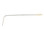 Fender Panorama Tremolo Arm Chrome with Vintage White Tip - Image 2