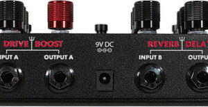 AllPedal Devils Triad Jeff Loomis Signature Distortion Boost Delay Reverb Pedal - Image 2