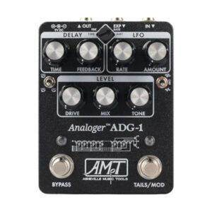 Asheville Music Tools ADG-1 Anologer Delay Pedal in Textured Black - Image 1