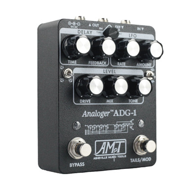 Asheville Music Tools ADG-1 Anologer Delay Pedal in Textured Black - Image 4