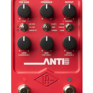 Universal Audio UAFX ANTI 1992 High Gain Amp Pedal - Image 1