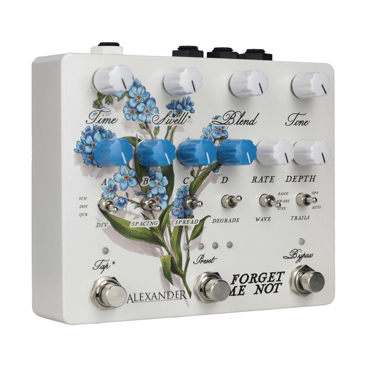 Alexander Pedals Forget Me Not Stereo Multi-Tap Delay Pedal - Image 5