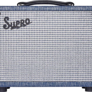 B Stock : Supro 64 Reverb 5 Watt 1x8 Combo Blue Rhino - 004 - Image 3