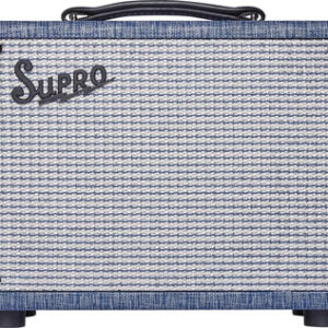 B Stock : Supro 64 Reverb 5 Watt 1x8 Combo Blue Rhino - 004