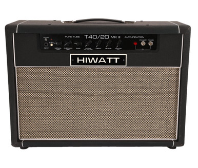 B Stock : HIWATT T40/20 MKIII Combo Spring Reverb 2x12 Octapulse100-12 Black 003