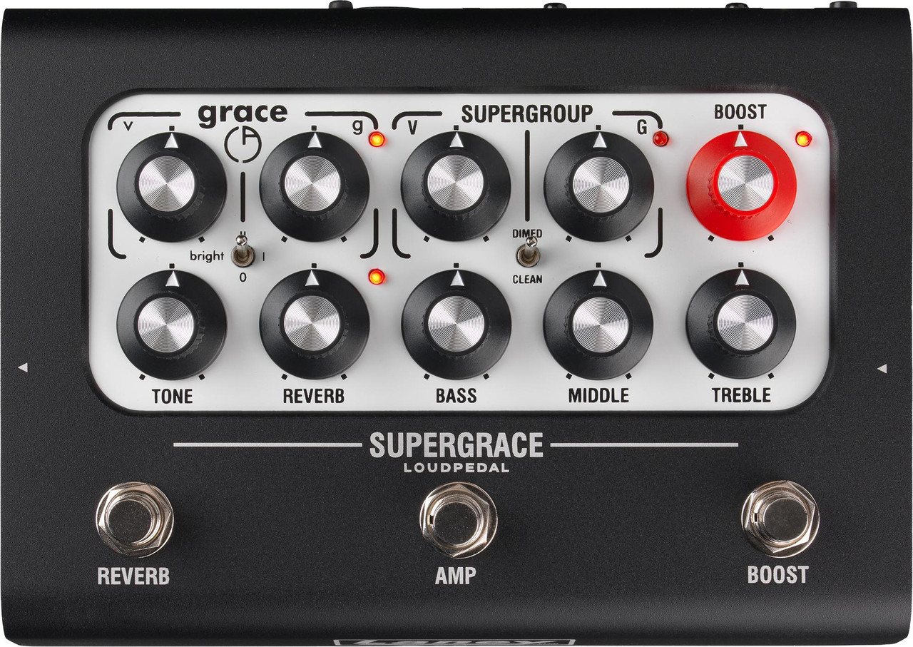 Laney Black Country Customs Supergrace Loudpedal Billy Corgan 60W Guitar Amp Pedal