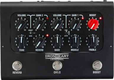 Laney Black Country Customs - IRONHEART LOUDPEDAL - Boutique Guitar Amplifier Pedal - 60W - Martin Miller