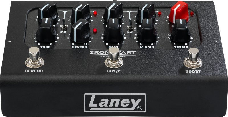 Laney Black Country Customs - IRONHEART LOUDPEDAL - Boutique Guitar Amplifier Pedal - 60W - Martin Miller