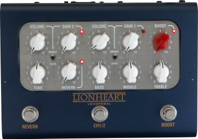Laney Black Country Customs - LIONHEART LOUDPEDAL - Boutique Guitar Amplifier Pedal - 60W - Tom Quayle