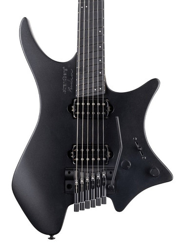 Strandberg Boden Metal NX 6 Electric Guitar in Black Granite with Tremolo
