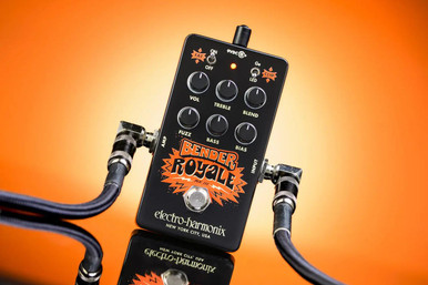 Electro Harmonix Bender Royale Germanium Fuzz Pedal - Image 4