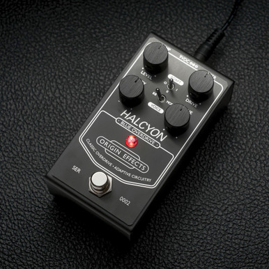 Origin Effects Halcyon Blue Overdrive Pedal - Black Edition - Image 4