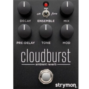 Strymon Limited Edition Cloudburst Midnight Ambient Reverb Pedal in Black - Image 1
