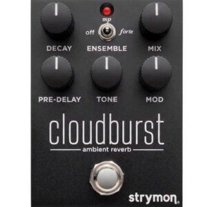 Strymon Limited Edition Cloudburst Midnight Ambient Reverb Pedal in Black - Image 1