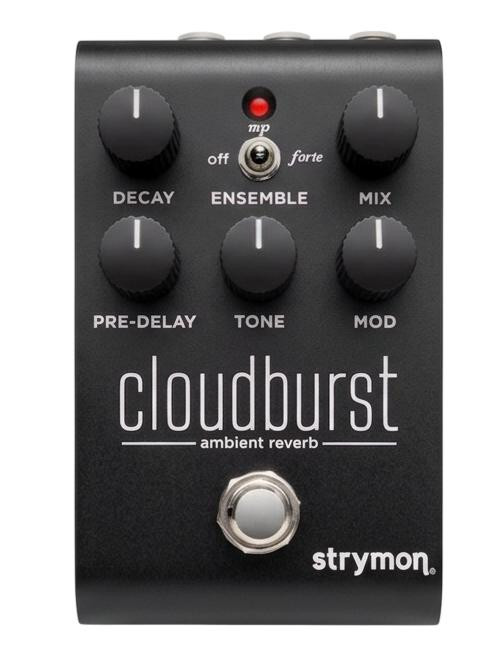 Strymon Limited Edition Cloudburst Midnight Ambient Reverb Pedal in Black