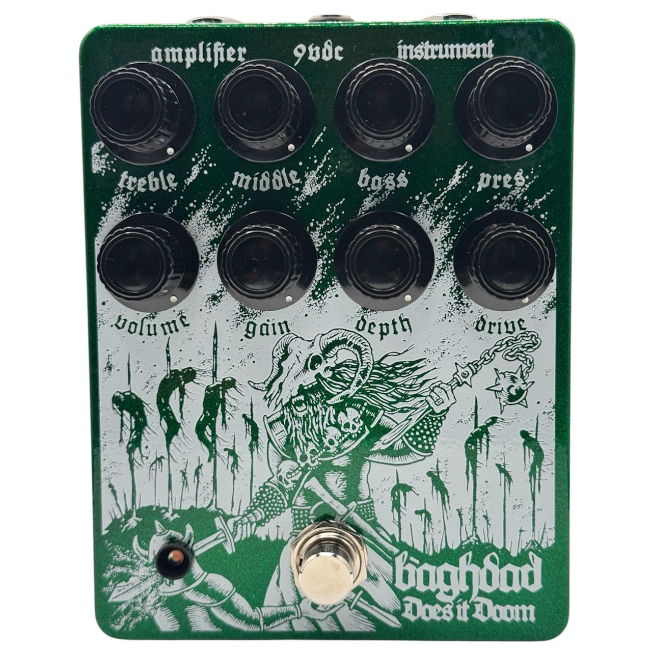 Does It Doom Baghdad ‘Green’ Edition High-Gain Preamp Pedal - Image 3