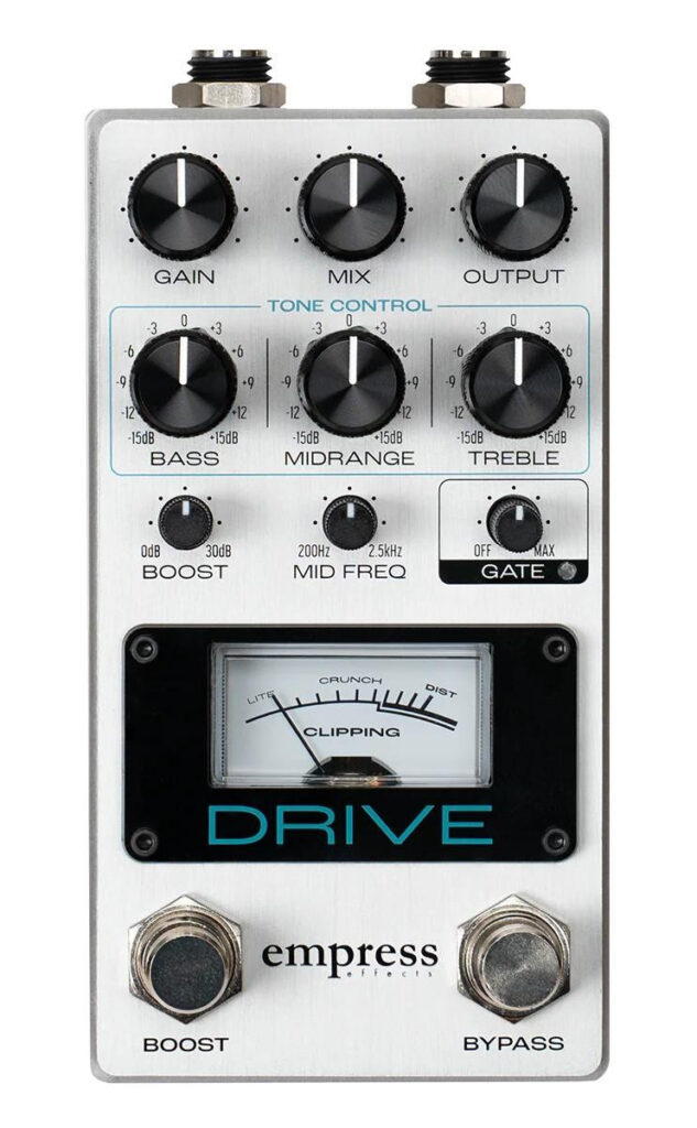 Empress Drive Overdrive and Boost Pedal