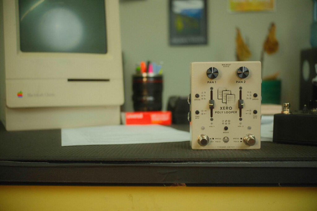 Walrus Audio Xero Polylooper Loop Pedal in Cream