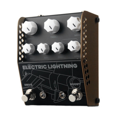 ThorpyFX Chris Buck ELECTRIC LIGHTNING Tube Overdrive Pedal