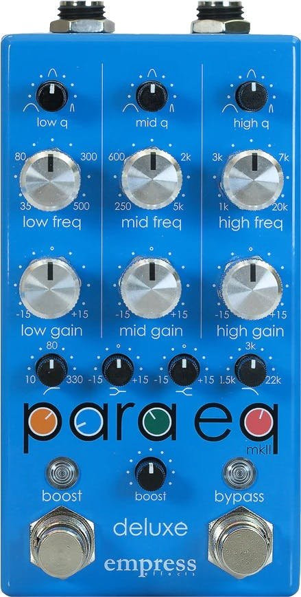 Empress ParaEQ MKII Deluxe Parametric EQ Pedal