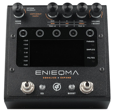 GFI Systems ENIEQMA Dual Channel EQ Pedal