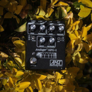Asheville Music Tools AFG-1 Dynamic Analogue Flanger Pedal in Textured Black - Image 4