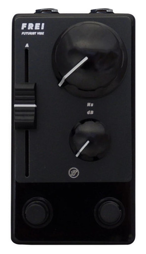 Fjord Fuzz Frei 2 Futuristic Vibe Pedal with Black Finish - Image 1