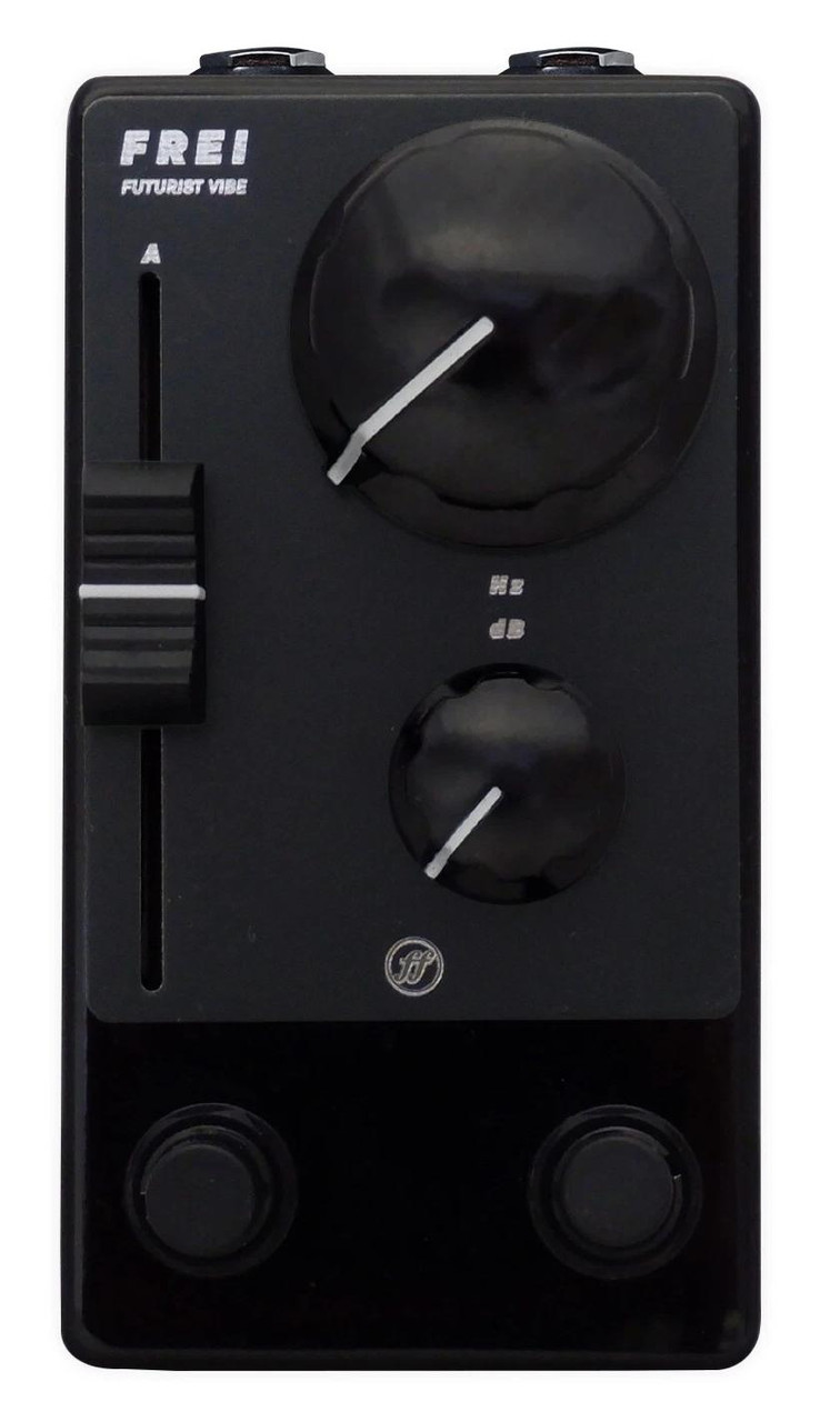 Fjord Fuzz Frei 2 Futuristic Vibe Pedal with Black Finish