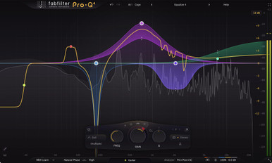 FabFilter Pro-Q 4 24-band EQ