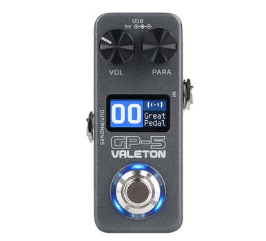 Valeton GP-5 Multi-FX, Amp & IR Loader Mini Pedal