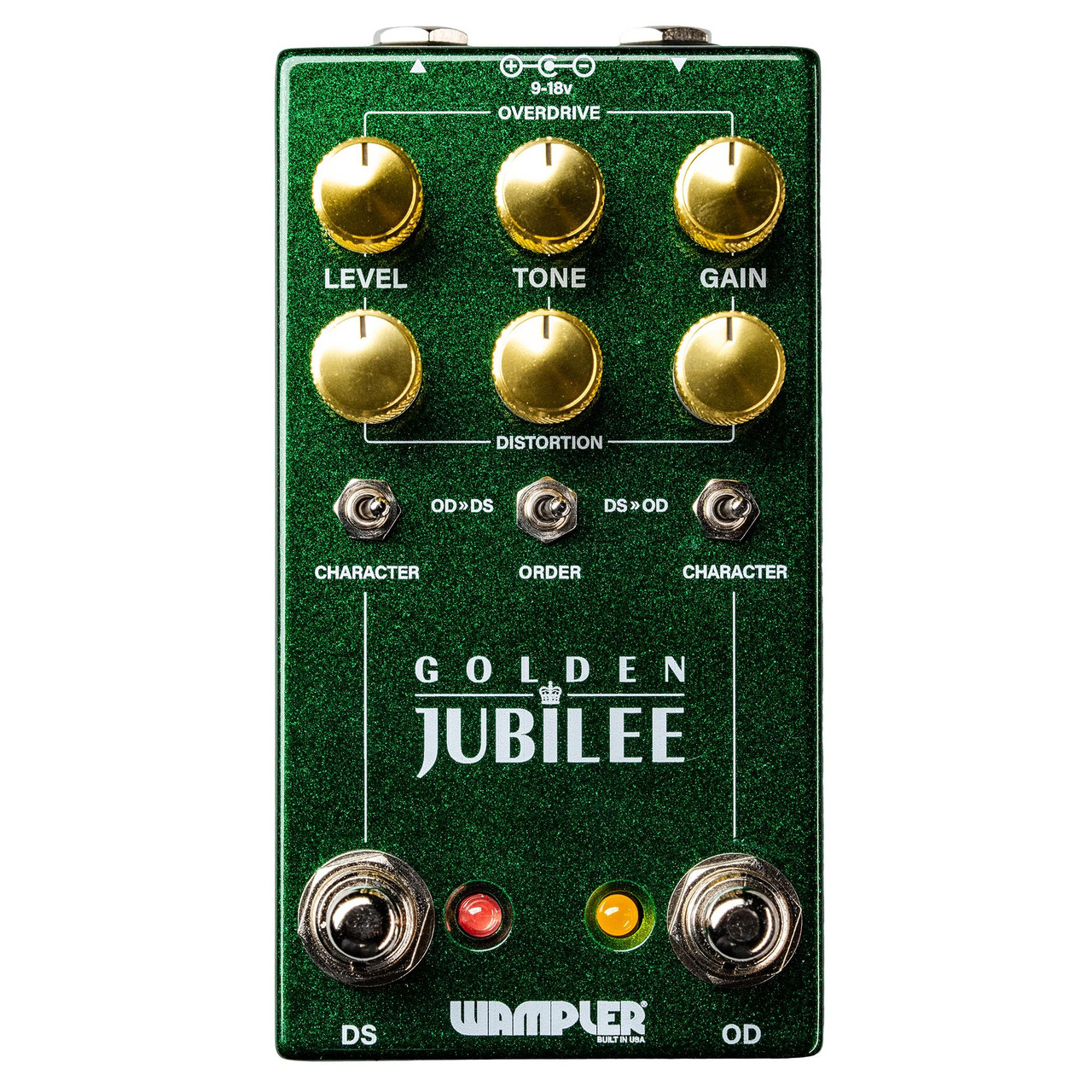 Wampler Golden Jubilee Dual Overdrive and Distortion Pedal - Image 3