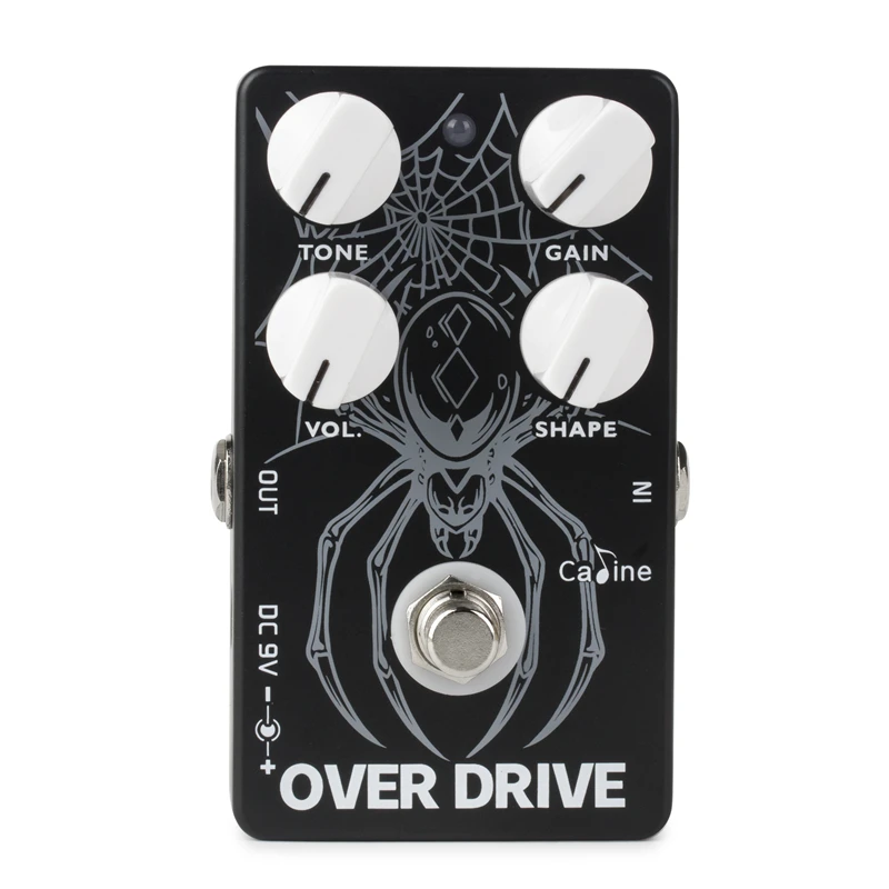 Caline CP-65 The Widow Bass Overdrive Effect Pedal True Bypass Guitar Accessories
