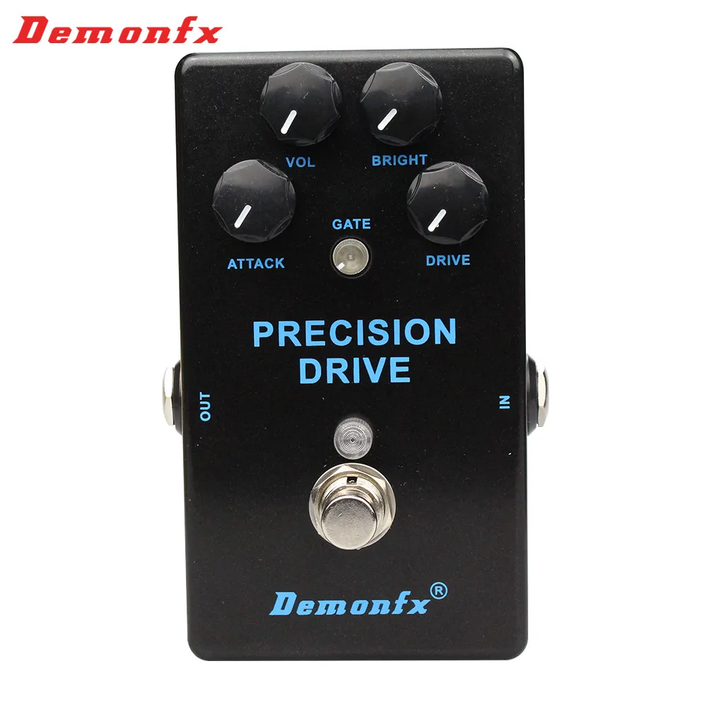 NEW Demonfx High Quality Precision Drive Overdrive & Gate Pedal Guitar Effect Pedal Overdrive Pedal
