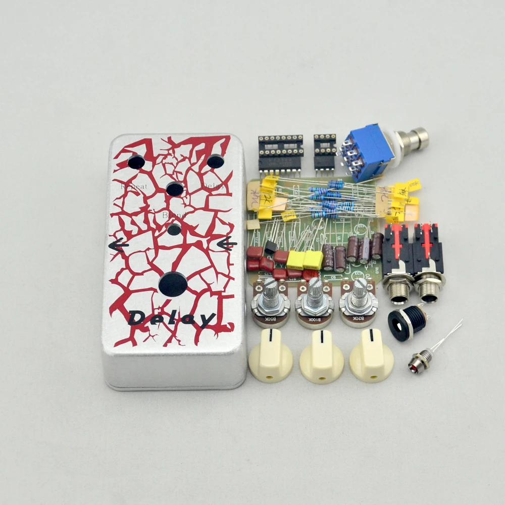 DIY Delay Guitar Effect Pedal Kits & Analog Electric Guitar Delay Pedal Building kits True Bypass