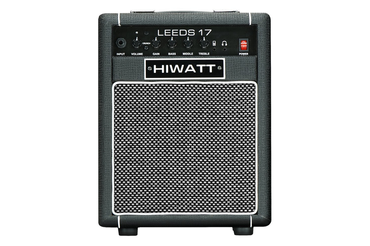 Hiwatt Leeds 17 1x8 Combo in Black with Bluetooth/Electric Guitar Amp Combos