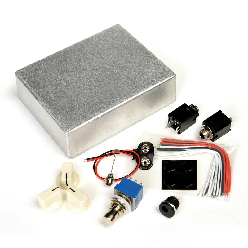 LANDTONE 1590BB Diecast Guitar Pedals Aluminum Enclosure Pedals Box Kits for DIY Guitar Pedal