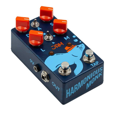 JAM Pedals Harmonious Monk Mk2 'That Pedal Show' Signature Harmonic Tremolo Pedal - Image 4
