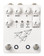 JHS Pedals Flight Delay Pedal With Tap Tempo in White - Image 3