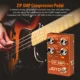 Joyo R-04 ZIP AMP Overdrive Pedal Rock Compression Tone Gain COMP True Bypass - Image 11