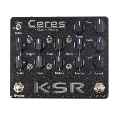 KSR Ceres 3 Channel High-Gain Preamp Pedal - Image 4