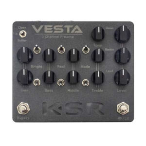 KSR Vesta 3 Channel 80s 90s Preamp Pedal - Image 1