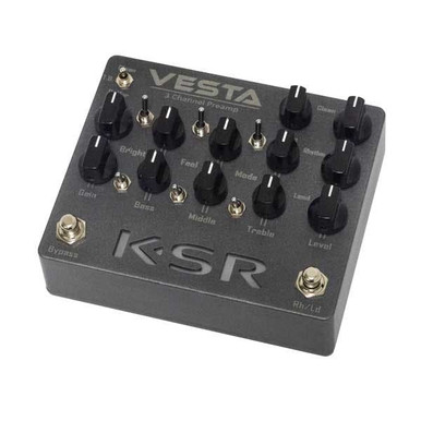 KSR Vesta 3 Channel 80s 90s Preamp Pedal