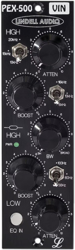 Lindell Audio PEX500VIN 1 Channel Transformer Vintage Coupled Passive EQ 500 SERIES