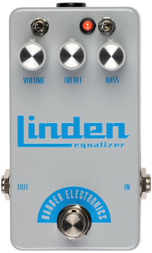 Barber Electronics Linden EQ Pedal in Grey