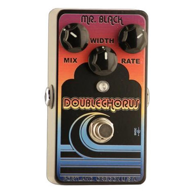 Mr Black DoubleChorus Diamond Sunset Chorus Pedal in Black - Image 4