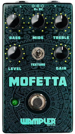 Wampler MOFETTA Overdrive Distortion Pedal