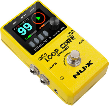 NUX Loop Core Stereo Looper Pedal