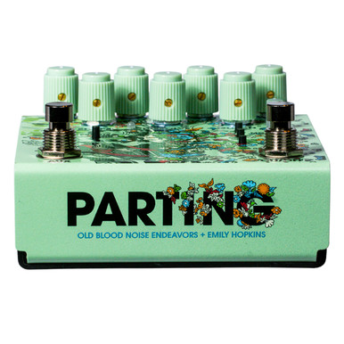 Old Blood Noise Endeavors Parting Glitch Delay/Reverb Crushing Modulation Pedal in Green - Image 4