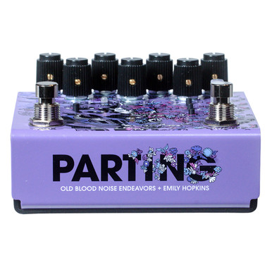 Old Blood Noise Endeavors Parting Glitch Delay/Reverb Crushing Modulation Pedal in Purple - Image 4