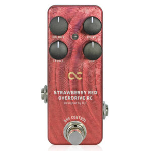 One Control Strawberry Red Overdrive RC Pedal - Image 1